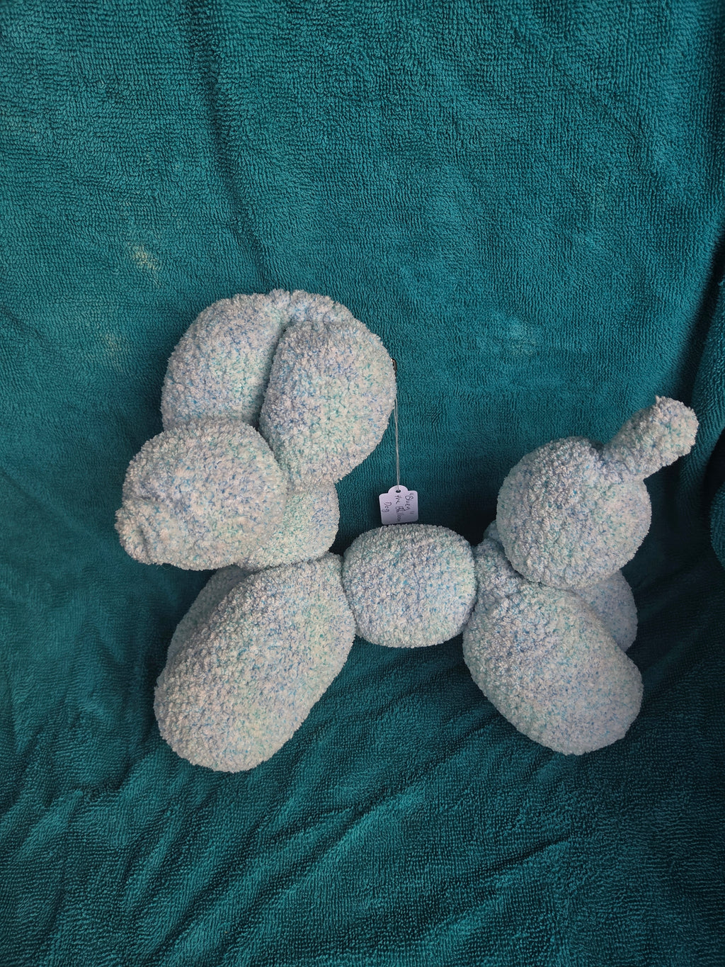 "Bluey" the Balloon Dog Amigurumi Plush