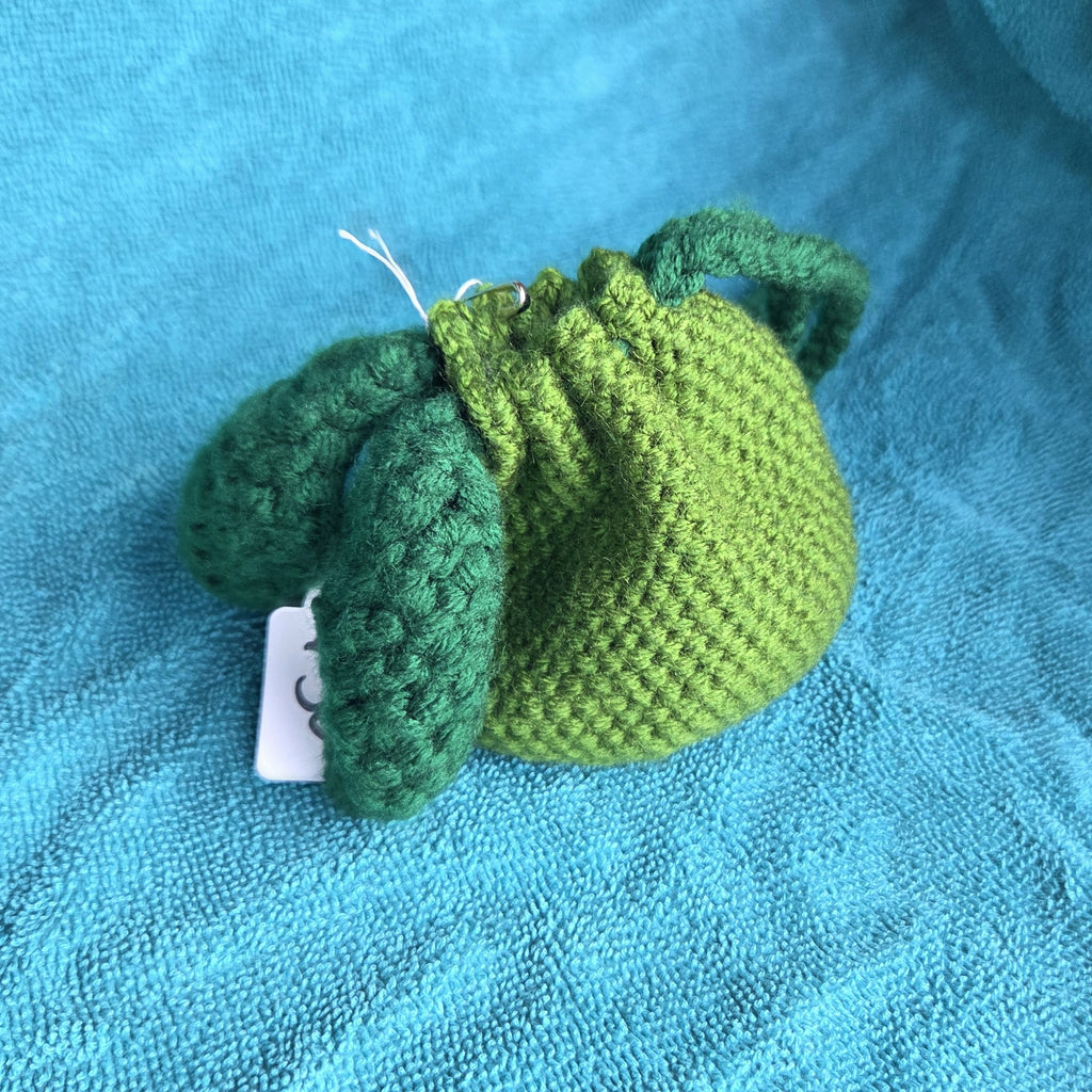 Lime Dice Bag (+ Matching 7pc Dice Set!)