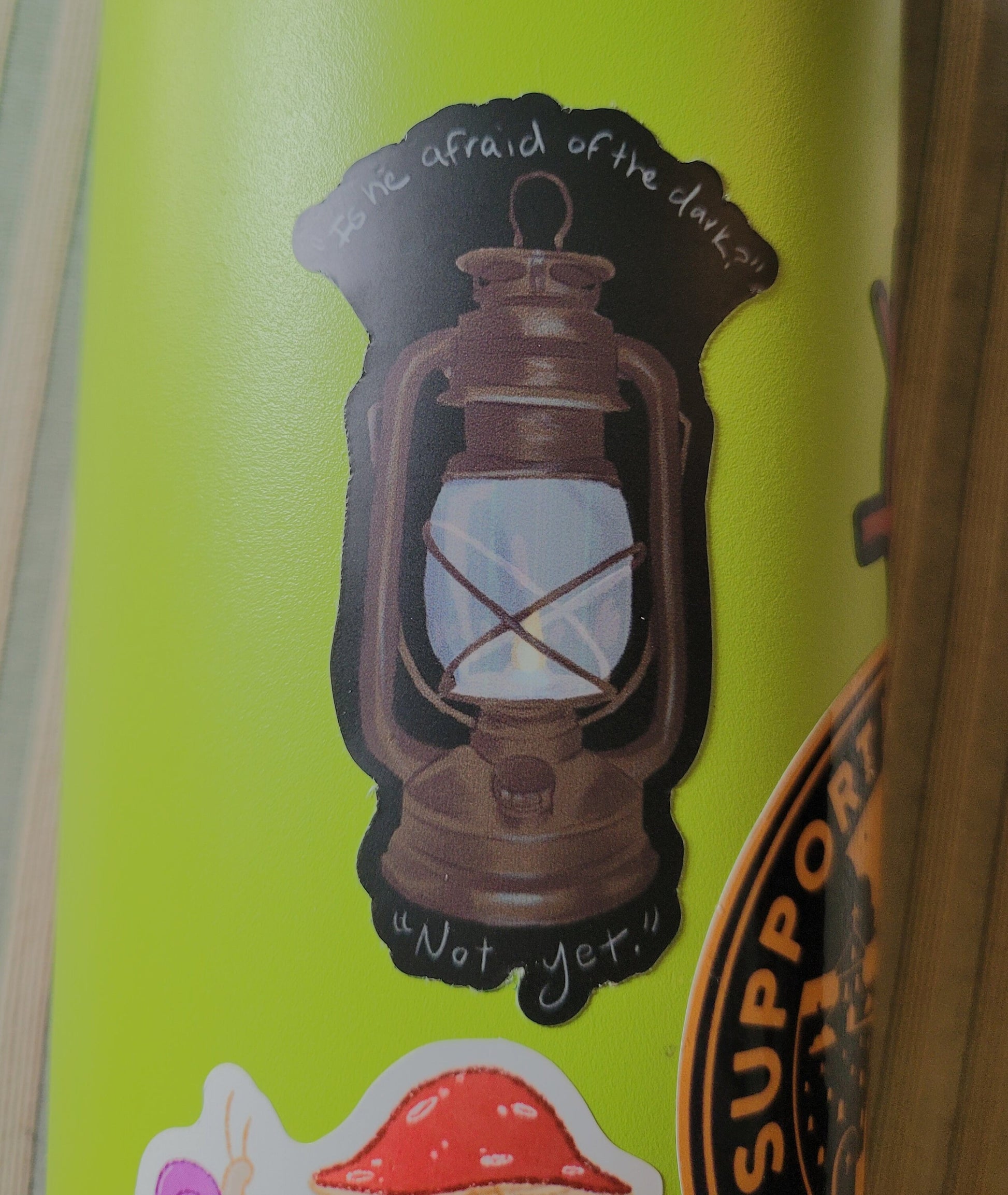 TAZ Ethersea "Afraid of the Dark" 3" Vinyl Sticker