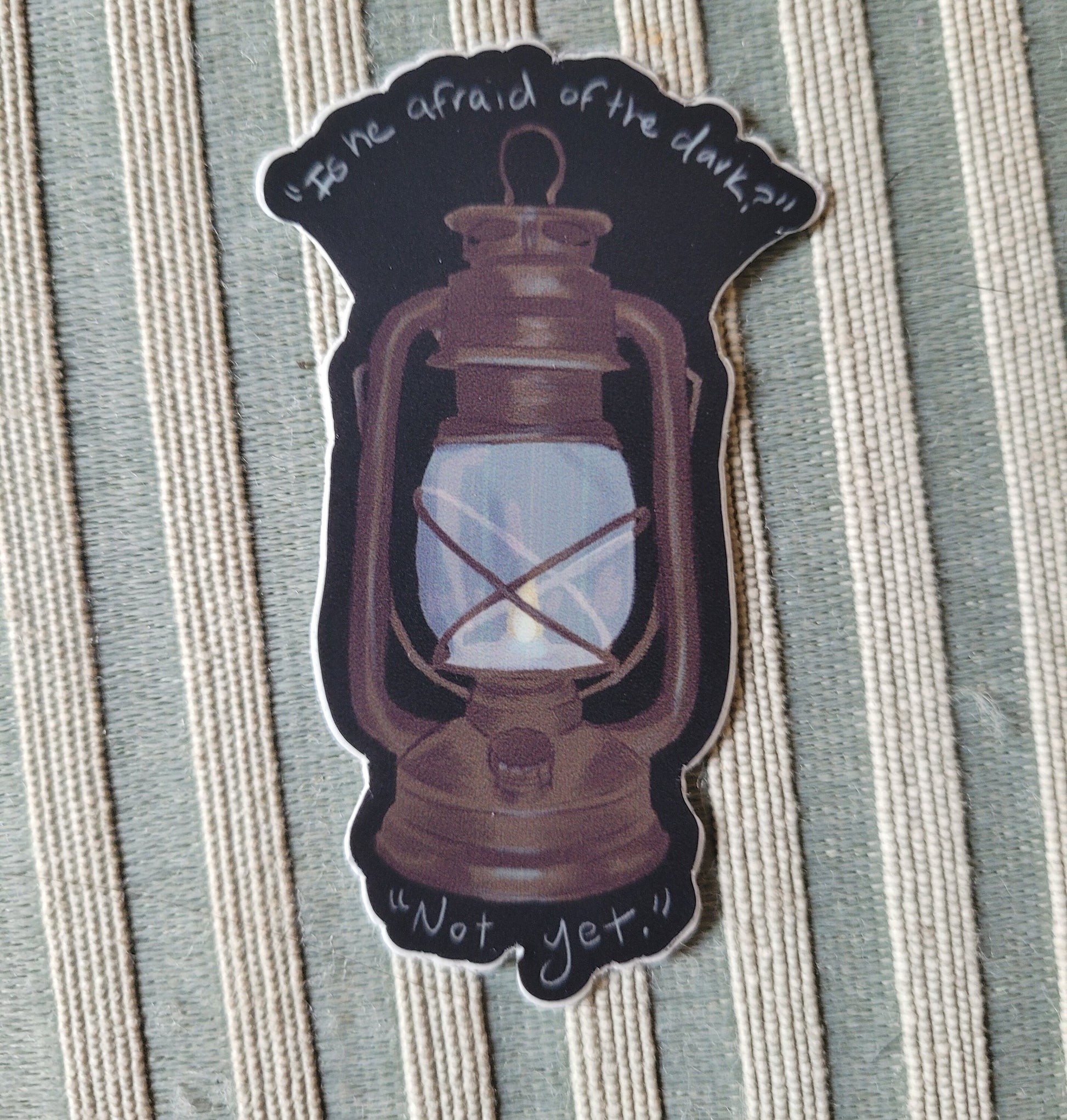 TAZ Ethersea "Afraid of the Dark" 3" Vinyl Sticker