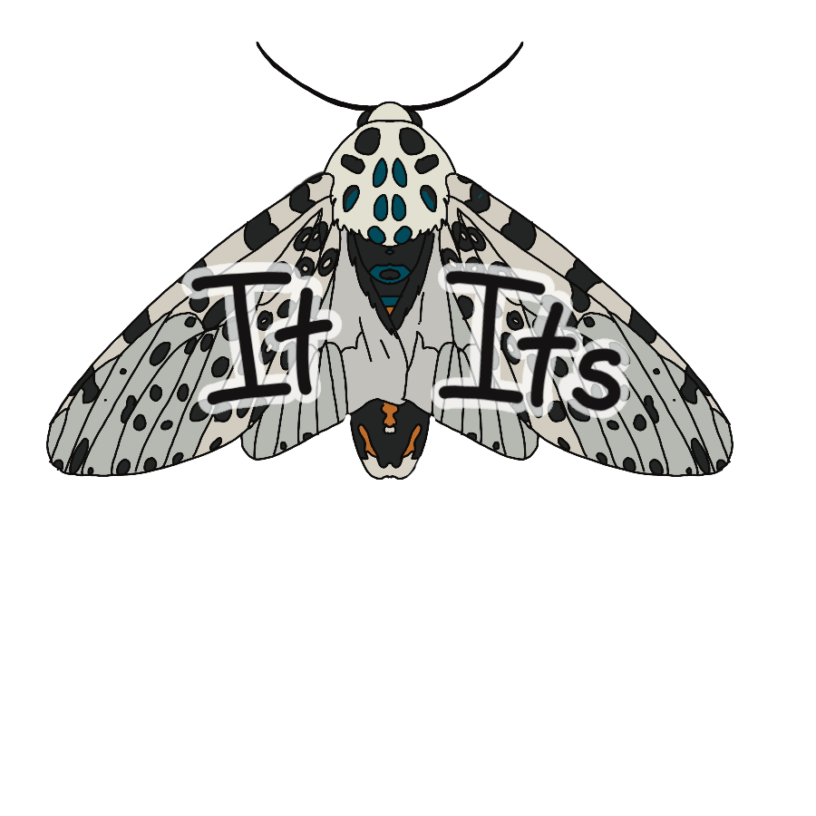 Moth Pronoun 2" Acrylic Pins